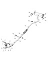 Diagram for 2018 Jeep Compass Catalytic Converter Gasket - 68282995AA
