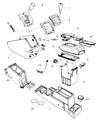 Diagram for 2014 Jeep Patriot Armrest - 1WN92XDVAA