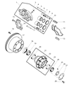 Diagram for Dodge Ram 3500 Wheel Bearing - 5017657AA