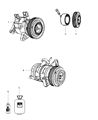 Diagram for Dodge Nitro A/C Compressor - RL111412AG