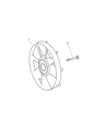 Diagram for Dodge Sprinter 3500 Cooling Fan Assembly - 68012412AA