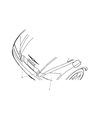 Diagram for Chrysler Crossfire Tail Light - 5135700AA