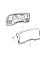 Diagram for Jeep Patriot Instrument Cluster - 68233464AE