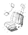 Diagram for 2007 Jeep Commander Seat Heater - 5183711AA