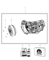 Diagram for Chrysler Aspen Torque Converter - 68051242AA