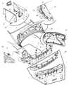 Diagram for Dodge Trunk Lid Lift Support - 5152205AA