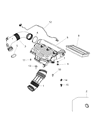 Diagram for Jeep Air Filter - 68377763AA