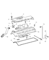 Diagram for 2006 Dodge Sprinter 2500 Engine Cover - 5117287AA