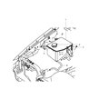 Diagram for Jeep Grand Cherokee Coolant Reservoir - 55038011AB