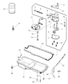Diagram for 2000 Jeep Wrangler Oil Pan - 53010340