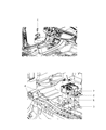 Diagram for Chrysler Sebring Automatic Transmission Shift Levers - 5273248AJ