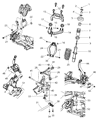 Diagram for 2005 Dodge Stratus Steering Knuckle - 4782902AA
