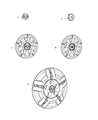 Diagram for Ram ProMaster 2500 Wheel Cover - 68157851AB