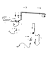 Diagram for 2013 Dodge Charger Brake Line - 68071593AA