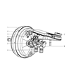 Diagram for Chrysler Brake Master Cylinder - 68004718AA