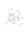 Diagram for 2018 Jeep Compass Starter Motor - 56029712AB