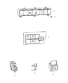 Diagram for Jeep Brake Light Switch - 56038958AC