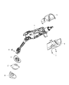 Diagram for Jeep Steering Column - 5156071AA