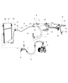 Diagram for Jeep A/C Condenser - 55038003AG