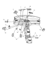 Diagram for 2005 Chrysler Pacifica Headlight Switch - 4685956AC
