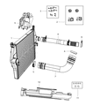 Diagram for Ram 5500 Air Duct - 55056903AB