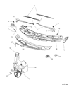 Diagram for Dodge Grand Caravan Windshield Washer Nozzle - 4673014