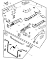 Diagram for Chrysler Pacifica Axle Beam - 4743166AF