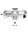 Diagram for 2021 Jeep Wrangler Headlight Switch - 68292842AC