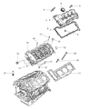 Diagram for Chrysler Sebring Oil Filler Cap - 4792298
