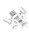Diagram for Jeep Axle Beam - 68160821AA