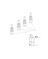 Diagram for Ram ProMaster 2500 Glow Plug - 68419473AA
