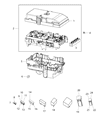 Diagram for 2018 Jeep Compass Fuse - 68125504AA