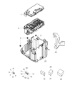 Diagram for 2016 Jeep Grand Cherokee Relay Block - 68253442AB