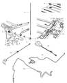 Diagram for 2006 Jeep Liberty Antenna - 56038545AE