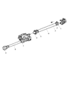 Diagram for 2007 Jeep Liberty Drive Shaft - 52853119AD