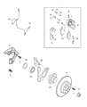 Diagram for Ram ProMaster City Wheel Stud - 6509744AA