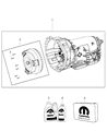 Diagram for Jeep Wrangler Torque Converter - RL078840AA