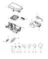 Diagram for 2019 Jeep Compass Fuse - 68123080AA