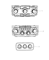 Diagram for 2008 Jeep Grand Cherokee A/C Switch - 55037979AB