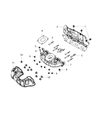 Diagram for 2018 Jeep Compass Exhaust Manifold Gasket - 52022302AD