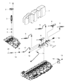 Diagram for Dodge Ram 3500 Fuel Injector Seal - 68015004AA