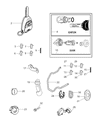 Diagram for 2005 Chrysler Town & Country Car Key - 5102247AA