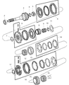 Diagram for Dodge Ram 5500 Synchronizer Ring - 5142840AA