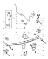 Diagram for 2000 Jeep Cherokee Sway Bar Link - V2001094