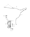 Diagram for Chrysler Windshield Washer Nozzle - 55112832AA