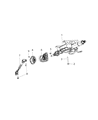 Diagram for Mopar Steering Shaft - 5057539AH