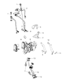 Diagram for Jeep Compass Turbocharger - 68150052AA