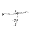 Diagram for 2014 Jeep Compass Drive Shaft - 5273310AB