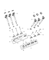 Diagram for Jeep Fuel Rail - 68148329AA