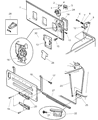 Diagram for 2002 Jeep Wrangler Lift Support - G0004249AB